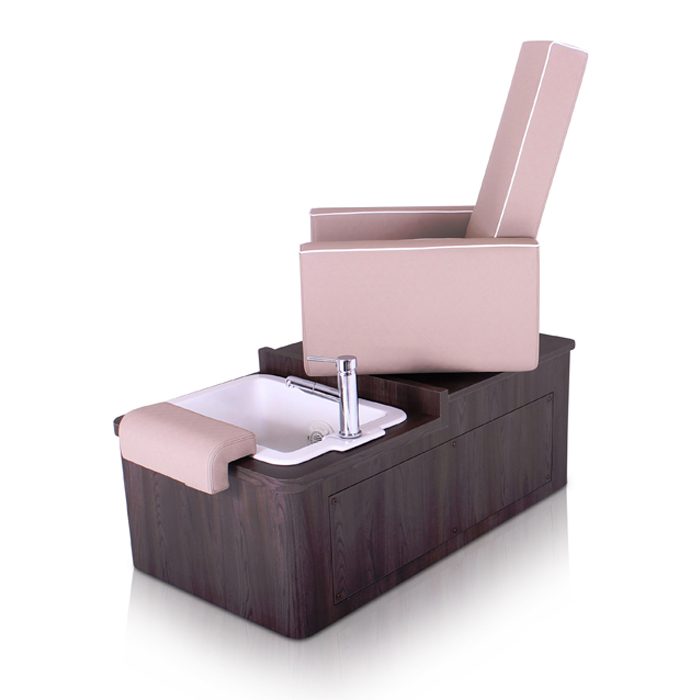 pedicure chair with whirlpool basin rotating chair