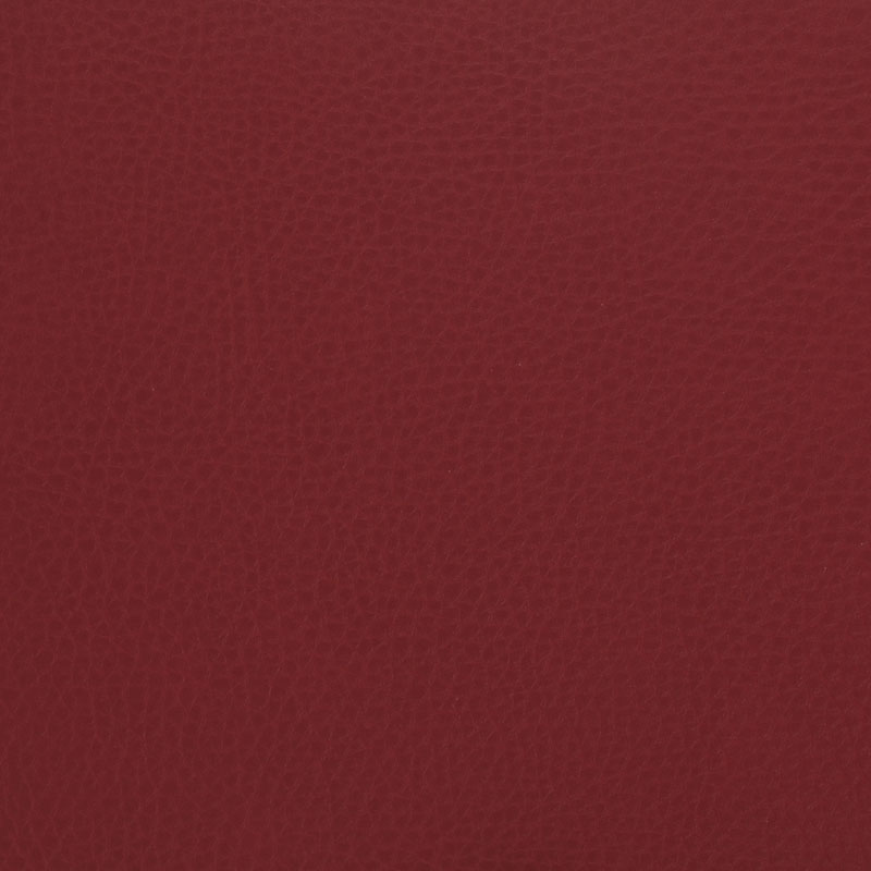 red kirsche faux leather fabric sample